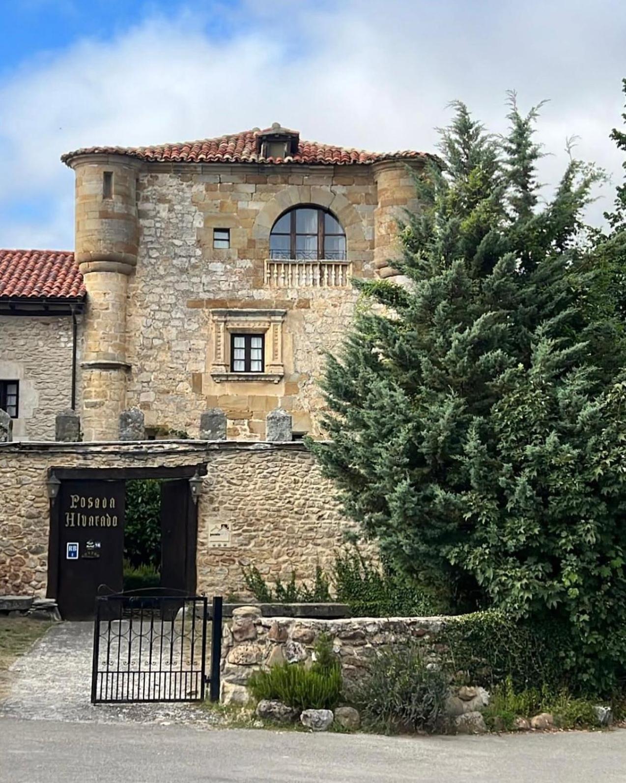 Palacio De Los Alvarado En Las Merindades El Ribero エクステリア 写真